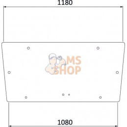 Vitre arrière inférieure | KRAMP Vitre arrière inférieure | KRAMPPR#506911