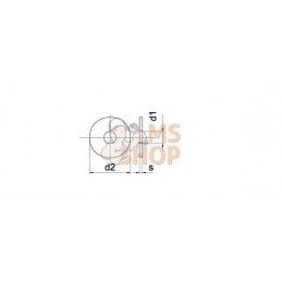 Rondelle M12x30x6mm, Acier zingué DIN 7349 Kramp | KRAMP Rondelle M12x30x6mm, Acier zingué DIN 7349 Kramp | KRAMPPR#841203