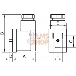 Connecteur avec LED 24 volts | KRAMP Connecteur avec LED 24 volts | KRAMPPR#840457