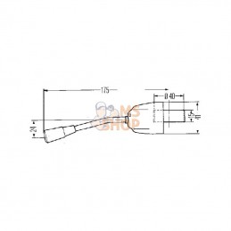 6BA001771041; HELLA; Commutateur de clignotants; pièce detachée