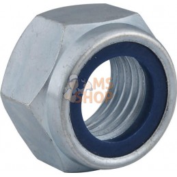 Ecrou hexagonal autobloquant à bague nylon DIN985 M18x2.50 Kramp | KRAMP Ecrou hexagonal autobloquant à bague nylon DIN985 M18x2