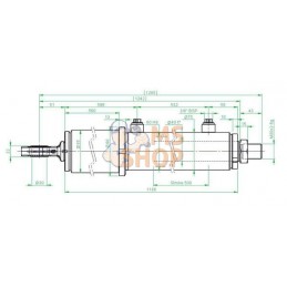 Cylindre Commando DL4060500/1285 | KRAMP Cylindre Commando DL4060500/1285 | KRAMPPR#596212