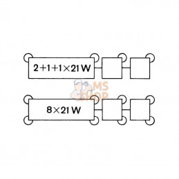 4DN008768101; HELLA; Relais; pièce detachée