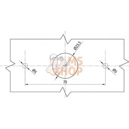 Feu de gabarit LED, rectangulaire, 12-24V, 106x46x23mm, Kramp | KRAMP Feu de gabarit LED, rectangulaire, 12-24V, 106x46x23mm, Kr