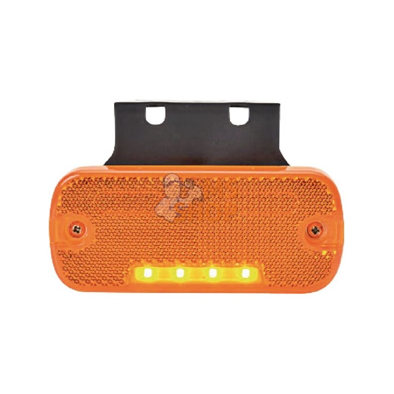 Feu de gabarit LED, rectangulaire, 12-24V, 105.4x45x11.8mm, Kramp | KRAMP Feu de gabarit LED, rectangulaire, 12-24V, 105.4x45x11