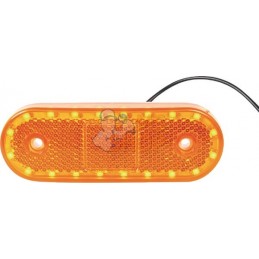 Feu de gabarit LED, rectangulaire, 12-24V, 114x40x25mm, Kramp | KRAMP Feu de gabarit LED, rectangulaire, 12-24V, 114x40x25mm, Kr