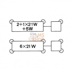 4DM004639061; HELLA; Relais de clignotant; pièce detachée