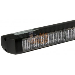 Barre lumineuse, 12/24 V, ambre, boulonnée, 1059x32x53 mm, Multiflash, 10 x 6 LED, Kramp | KRAMP Barre lumineuse, 12/24 V, ambre