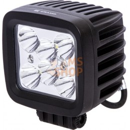 Phare de travail LED carré 42W 3780lm 10/30V, 100x très longue portée 6 LED Kramp | KRAMP Phare de travail LED carré 42W 3780lm 