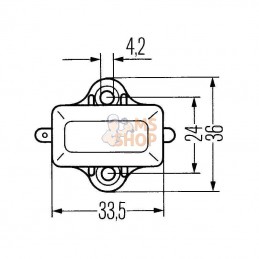 6EK002843013; HELLA; Interrupteur principal, batterie, 100A, commande par bouton rotatif; pièce detachée