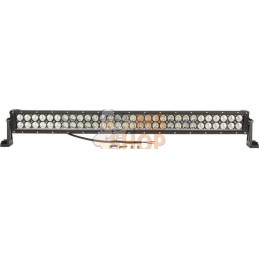 Barre lumineuse LED, 180W, 15300lm, rectangulaire, 12/24V, blanc, 805x57mm, manchon d'extrémité de câble, Combo, 60 LED, Kramp |