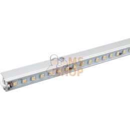 Éclairage intérieur LED, 15W, 1320lm, rectangulaire, 24V, 1000x24mm, Kramp | KRAMP Éclairage intérieur LED, 15W, 1320lm, rectang