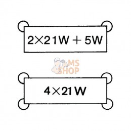 4DB003675011; HELLA; Centrale clignotante 3 br 24V; pièce detachée