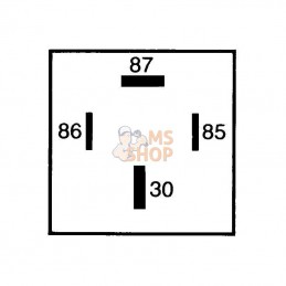 4RA965400017; HELLA; Relais Hella; pièce detachée