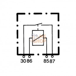 4RA965400017; HELLA; Relais Hella; pièce detachée