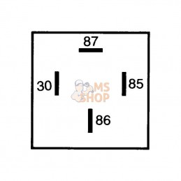 4RA965400017; HELLA; Relais Hella; pièce detachée