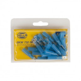 8KW732569003; HELLA; Fiche plate bleue 1,5-2,5 mm²; pièce detachée