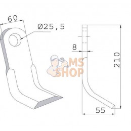 Flian Y 210 mm | MASCHIO Flian Y 210 mm | MASCHIOPR#822930