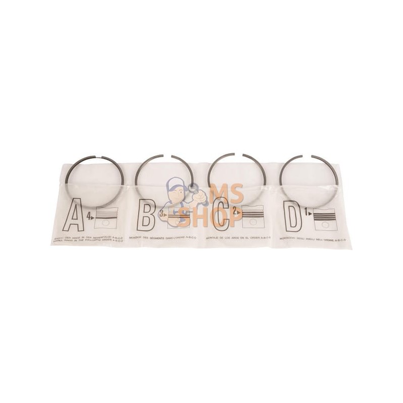 Piston ring kit, std | LOMBARDINI Piston ring kit, std | LOMBARDINIPR#1078920