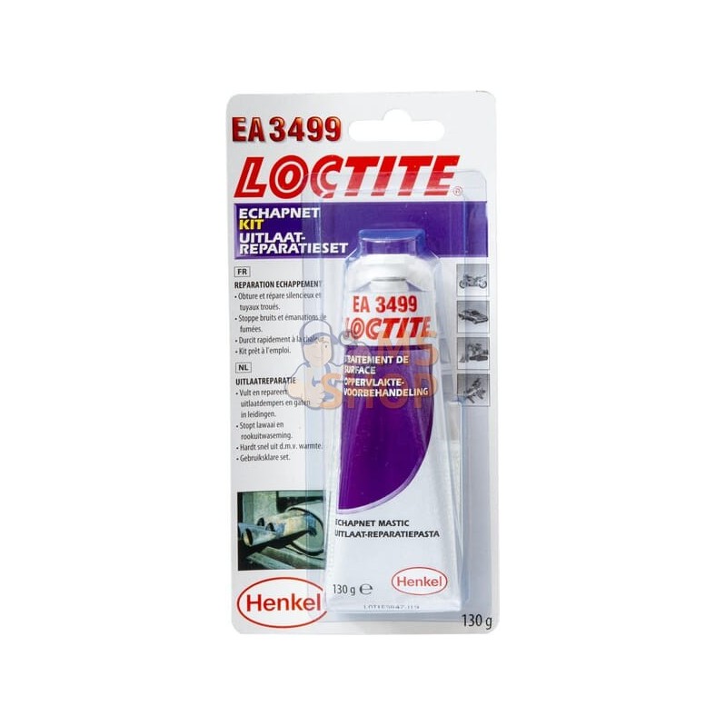 Kit mastic + bande EA 3499 - 130g | LOCTITE Kit mastic + bande EA 3499 - 130g | LOCTITEPR#674084