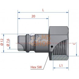 Racc. rap. filet fem. BSP 3/8" | LÜDECKE Racc. rap. filet fem. BSP 3/8" | LÜDECKEPR#780348