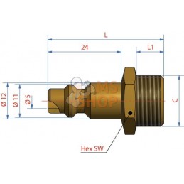 Racc. rap. filet mâle BSP 1/8" | LÜDECKE Racc. rap. filet mâle BSP 1/8" | LÜDECKEPR#780297