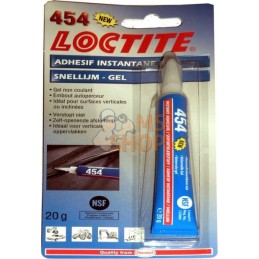 Gel adhésif instantané 454 - 20gr | LOCTITE Gel adhésif instantané 454 - 20gr | LOCTITEPR#674044