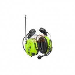 MT73H7P3E4D10EU; 3M; Casque audio WS LiteCom Pro III GB, fixation sur casque de protection; pièce detachée