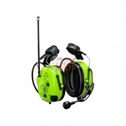 MT73H7P3E4D10EU; 3M; Casque audio WS LiteCom Pro III GB, fixation sur casque de protection; pièce detachée