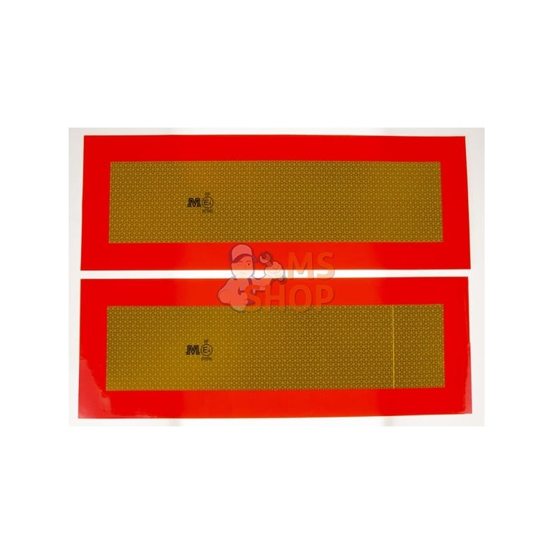 Ensemble d'autocollants de signalisation 566x200 mm | MAZON Ensemble d'autocollants de signalisation 566x200 mm | MAZONPR#110963