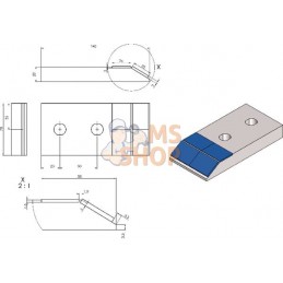 Pointe culti. carb. Universel | NON ORIGINAL Pointe culti. carb. Universel | NON ORIGINALPR#782068