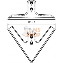 Soc triangulaire 175x6 | NON ORIGINAL Soc triangulaire 175x6 | NON ORIGINALPR#899214