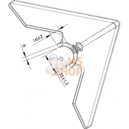 Soc triangulaire 250x6 | NON ORIGINAL Soc triangulaire 250x6 | NON ORIGINALPR#899220