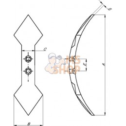 Soc double cœur P12 E45 | NON ORIGINAL Soc double cœur P12 E45 | NON ORIGINALPR#902368