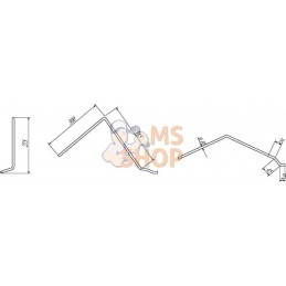 Dent de herse Ø10 p/Amazone | NON ORIGINAL Dent de herse Ø10 p/Amazone | NON ORIGINALPR#854356