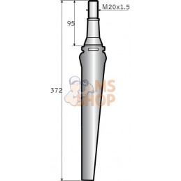 Dent de herse rotative droite | NON ORIGINAL Dent de herse rotative droite | NON ORIGINALPR#782264