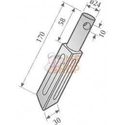 Dent de herse rotative | NON ORIGINAL Dent de herse rotative | NON ORIGINALPR#782296