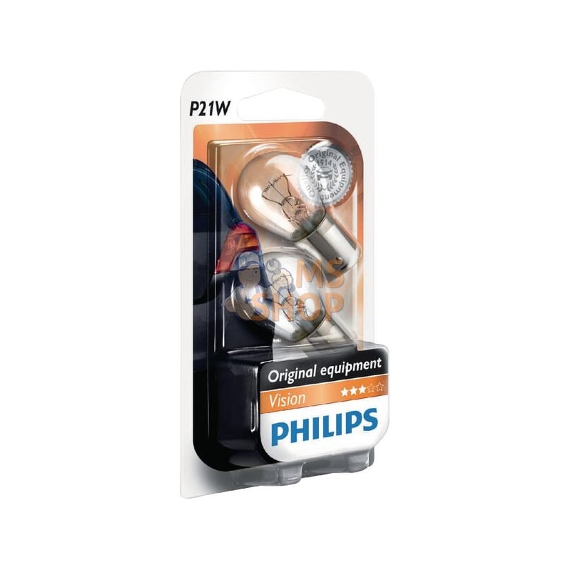 Ampoules P21W - 12V-21W (x2) | PHILIPS Ampoules P21W - 12V-21W (x2) | PHILIPSPR#785133