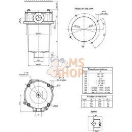 Filtre de retour 1 1/2" | MP FILTRI Filtre de retour 1 1/2" | MP FILTRIPR#860509