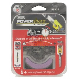 Chaîne de tronçonneuse 3/8" 1,3mm 52 DL demi-ciseau Powersharp Boite Oregon | OREGON Chaîne de tronçonneuse 3/8" 1,3mm 52 DL dem