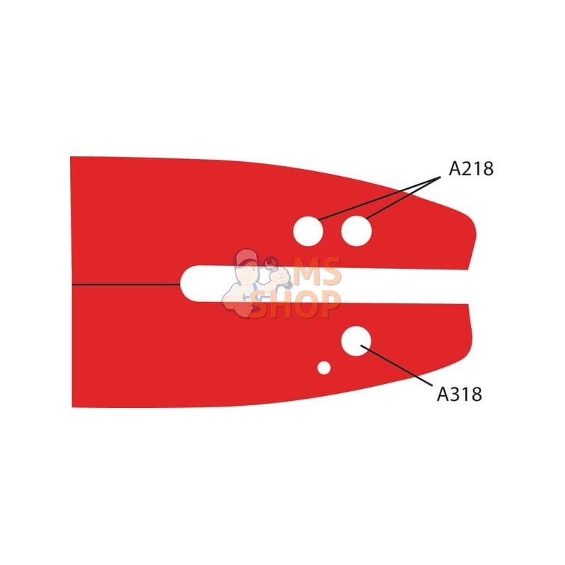Guide de chaîne AdvanceCut™ 91 series 16" 3/8" 1.3mm | OREGON Guide de chaîne AdvanceCut™ 91 series 16" 3/8" 1.3mm | OREGONPR#11
