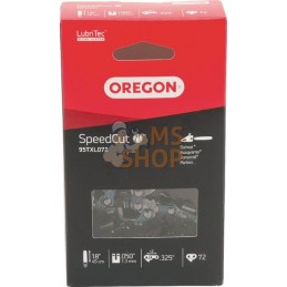 Chaîne de tronçonneuse .325" 1,3mm 72 DL demi-ciseau Speedcut Boite Oregon | OREGON Chaîne de tronçonneuse .325" 1,3mm 72 DL dem