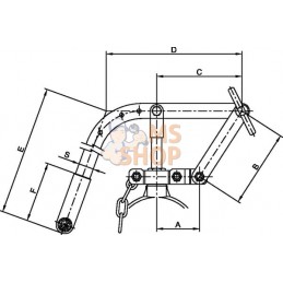 Levier pour vanne 4"+5"+6" | MZ Levier pour vanne 4"+5"+6" | MZPR#786787