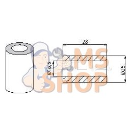 Douille 28 mm utilisable pour Ferri | UNBRANDED Douille 28 mm utilisable pour Ferri | UNBRANDEDPR#874897