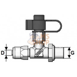 Plot d’accouplement droit avec test d’essai 8/M16x1plot d’accouplement droit avec test d’essai 8/M16x1,5 | UNBRANDED Plot d’acco