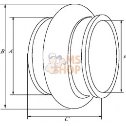 Soufflet 219 mm L=550 mm | UNBRANDED Soufflet 219 mm L=550 mm | UNBRANDEDPR#752245