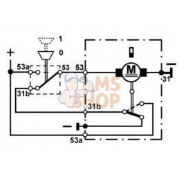 Moteur d'essuie-glace 12V 135° axe 65mm Ø8mm | UNBRANDED Moteur d'essuie-glace 12V 135° axe 65mm Ø8mm | UNBRANDEDPR#855724