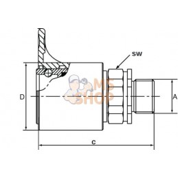 coupleur push-pull cloison M2 | STAUFF coupleur push-pull cloison M2 | STAUFFPR#772751