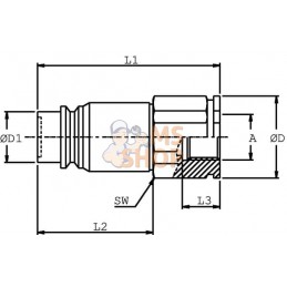 Douille 1/2" ODK | STAUFF Douille 1/2" ODK | STAUFFPR#772757