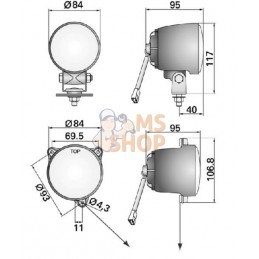 Phare de travail orientable | UNBRANDED Phare de travail orientable | UNBRANDEDPR#711121